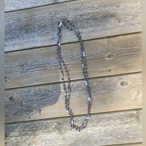 Glass bead necklace